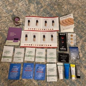 Shisedo, Mario badescu, Ren, Dr. Jart samples